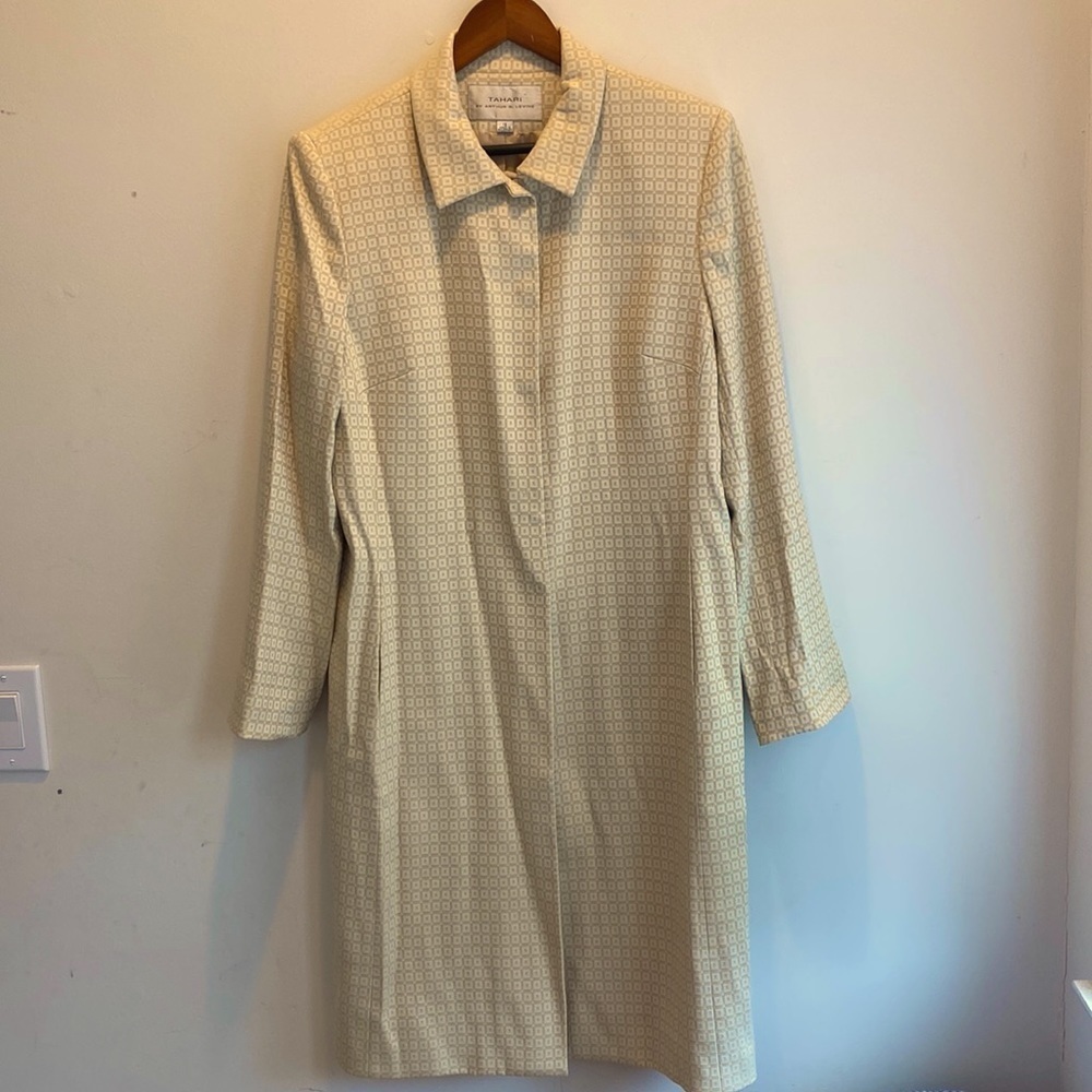 Tahari trench coat